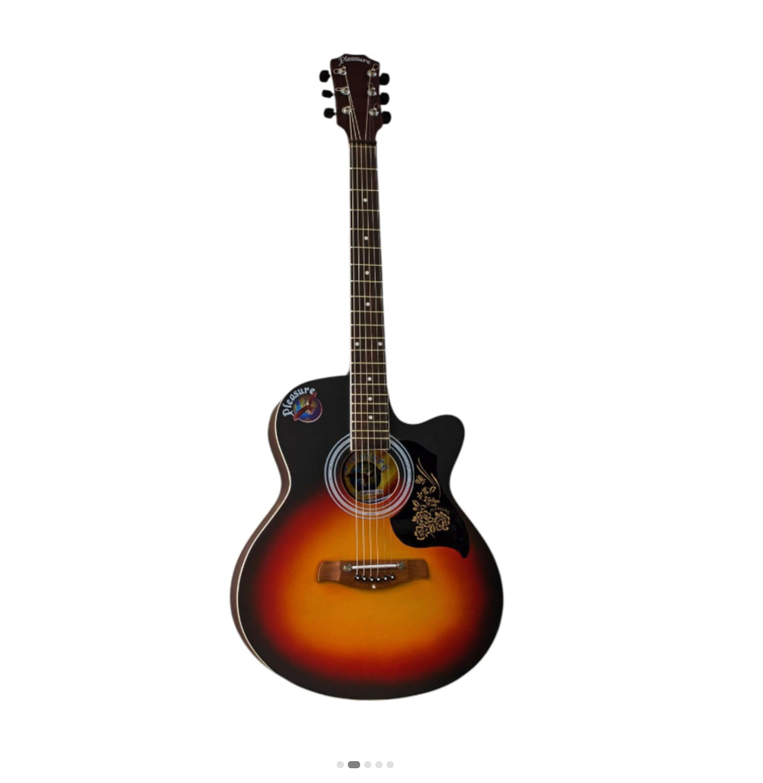 Click to see full view Ask Rufus What type of wood is the neck made of? Does it come with a case? Is this guitar good for beginners? Ask something else Yamaha F310 Acoustic Guitar – Natural Finish, 6 Steel Strings, Rose Wood, Dreadnought Body, Spruce Top with Gloss Finish, Smooth Feel & Balanced Sound - Image 4